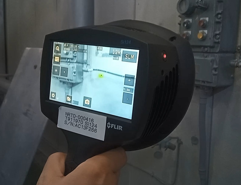 FLIR Si124 Application Story: Can air leaks be visualized?